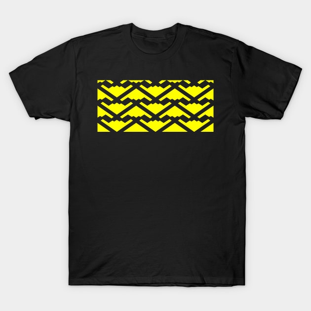 Northrop Grumman B-2 Spirit - Yellow Pattern Design T-Shirt by PlaneJaneDesign